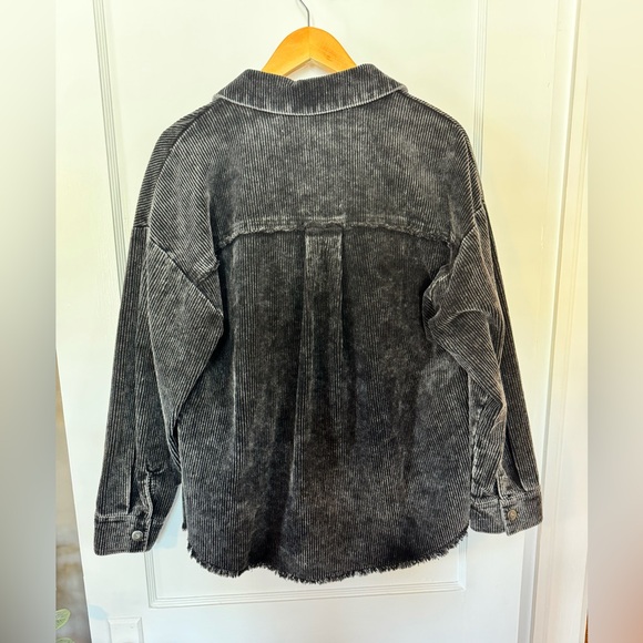 NWOT New In Black Corduroy Jacket - Picture 2 of 11